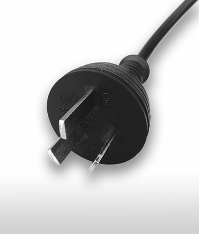 中國 3PIN插頭 TO C5 左彎AC電源線組 Cord Set 2.5A 250V