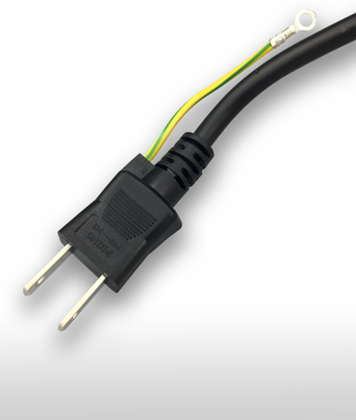 日本 2PIN+接地插頭 TO C13 AC電源線組Cord Set 7A 125V