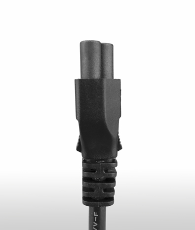 德國 2PIN接地彎頭 TO C5 AC電源線組Cord set 2.5A 250V