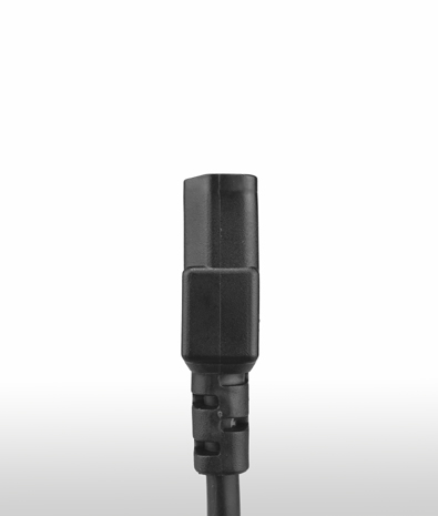 日本 JIS C8303 C13 AC電源線連接器,3芯直式15A 125V