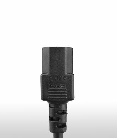 荷蘭 IEC 60320 C13 AC電源線連接器,3芯直式 10A 250V