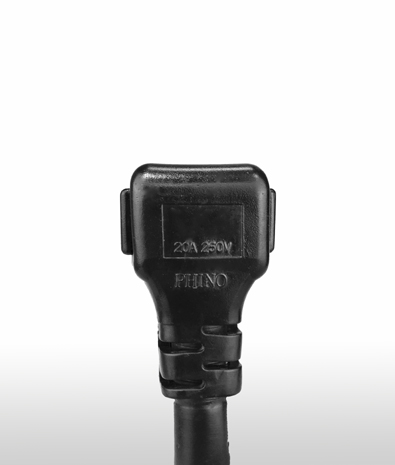 美國 NEMA6-20P 彎式 AC插頭3PIN 接地, 20A 250V