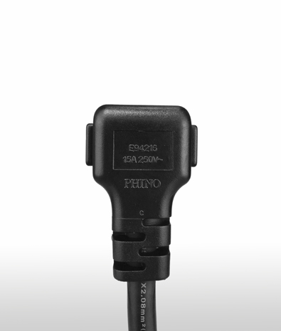 美國 NEMA 6-15P 彎式 AC插頭3PIN 接地, 15A 250V