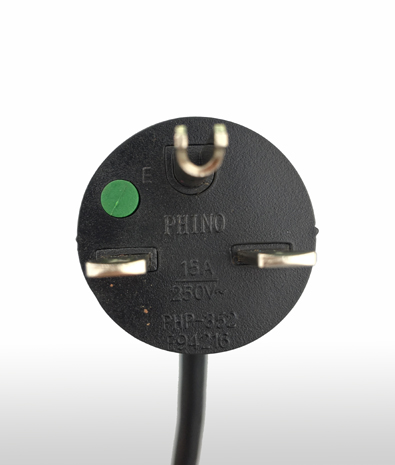 美國 NEMA 6-15P 直式 醫療用AC插頭3PIN 接地, 15A 125V