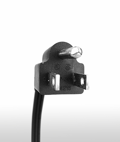 加拿大 直式 AC插頭3PIN 接地, 15A 125V